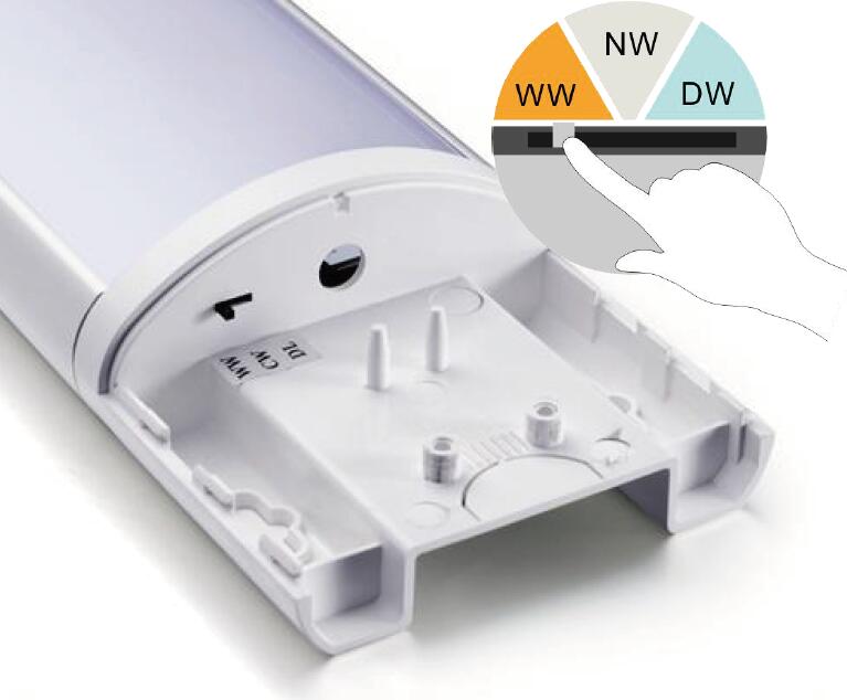 Motion Sensor LED Batten Light CCT Adjustable